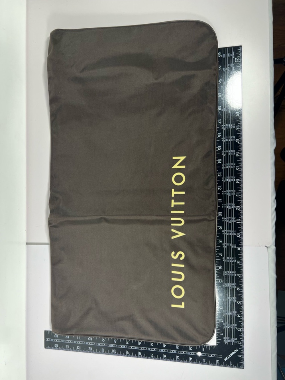Louis Vuitton Large Zipper Dust / garment Bag Storage Case Brown - Picture 1 of 5